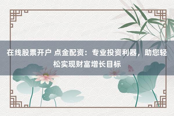 在线股票开户 点金配资：专业投资利器，助您轻松实现财富增长目标